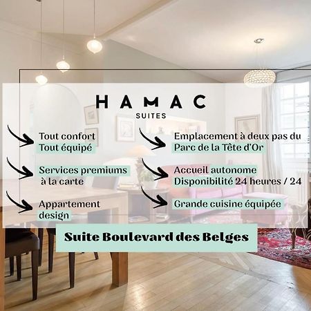 Suite Des Belges Parc Tete D'Or - 4 A 6 Voyageurs Λυών Εξωτερικό φωτογραφία