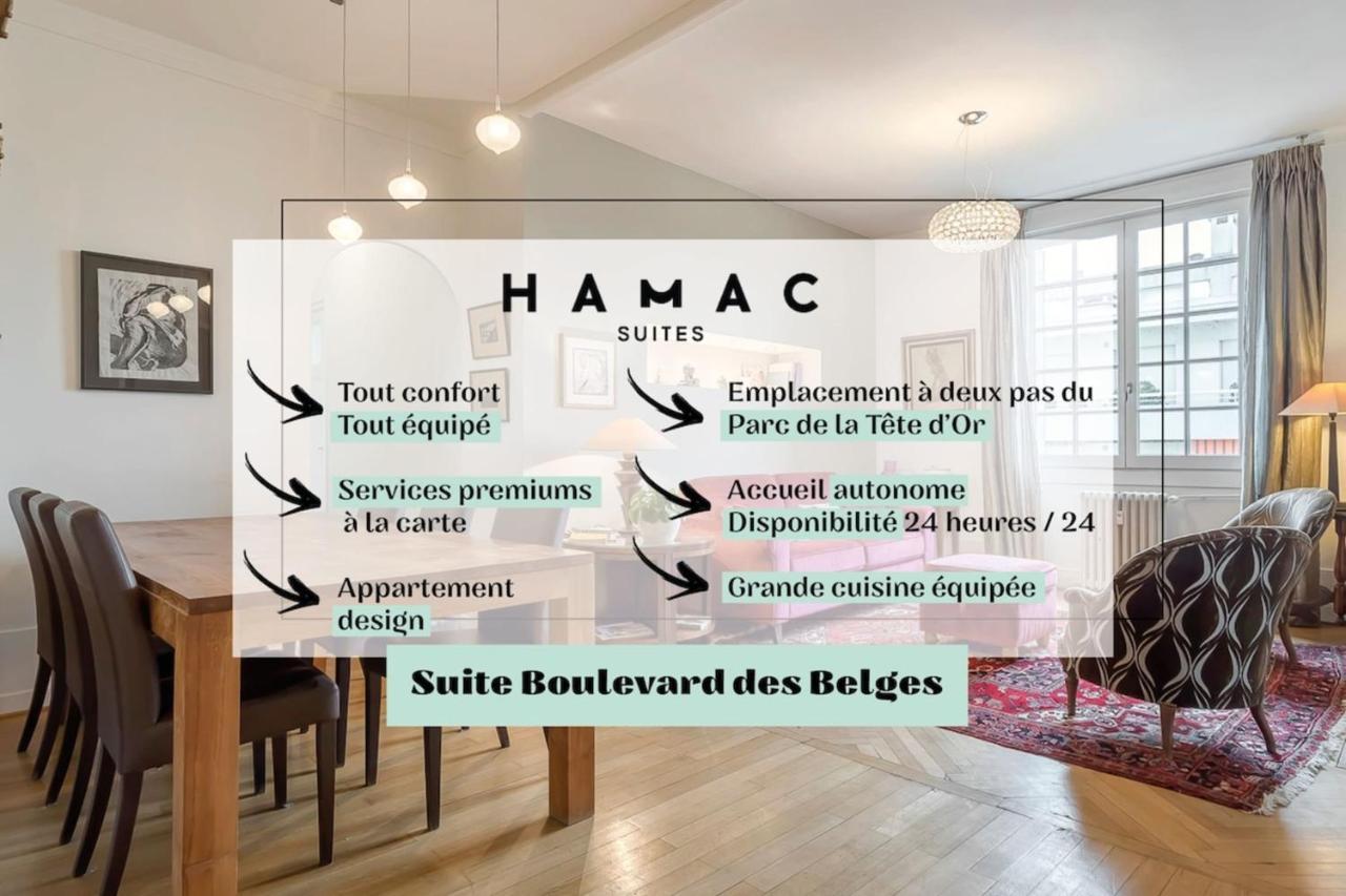 Suite Des Belges Parc Tete D'Or - 4 A 6 Voyageurs Λυών Εξωτερικό φωτογραφία